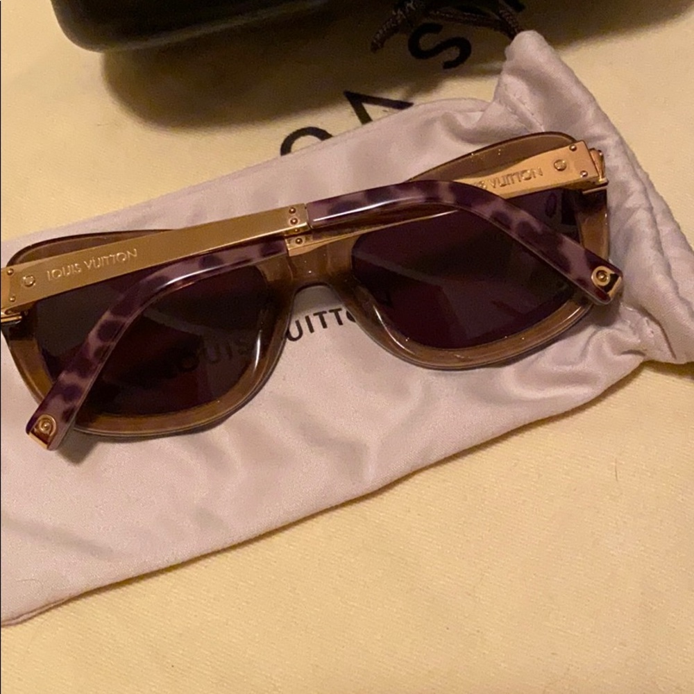 Leopard Louis Vuitton sunglasses - Picture 6 of 8